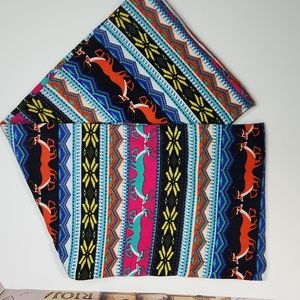 Infinity Scarf Antelope Safari Patterns